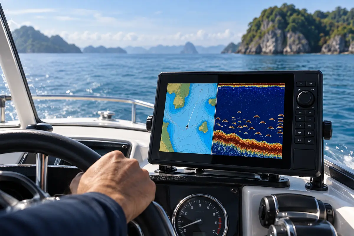 fish finder - panduan Jakarta Marine