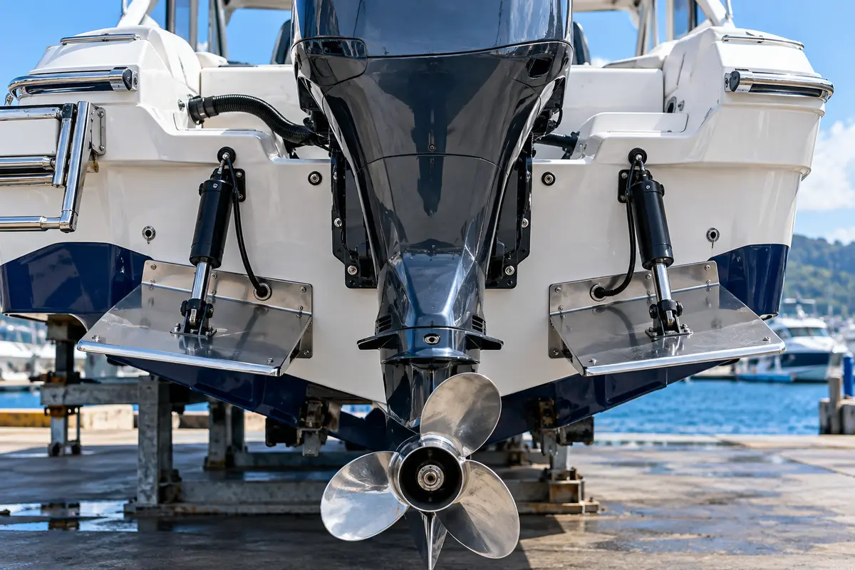 trim tab - panduan Jakarta Marine