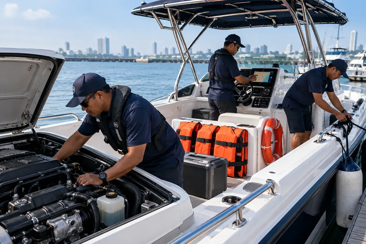checklist kapal - panduan Jakarta Marine