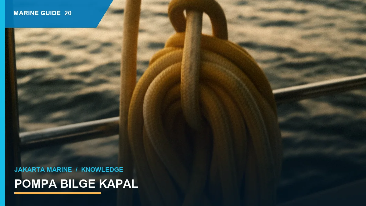 Pompa Bilge Kapal: Kapasitas, Otomasi, dan Pemasangan